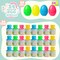 24 Pcs Prefilled Easter Eggs Bubble Wands for Kids Party Favors, Basket Stuffers, Toys Inside for Children Fun, Easter Decorations, Egg Hunt Game, Classroom Prize Supplies Gifts Décor